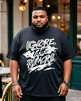 Big People's English Creative Printed Top T-Shirt